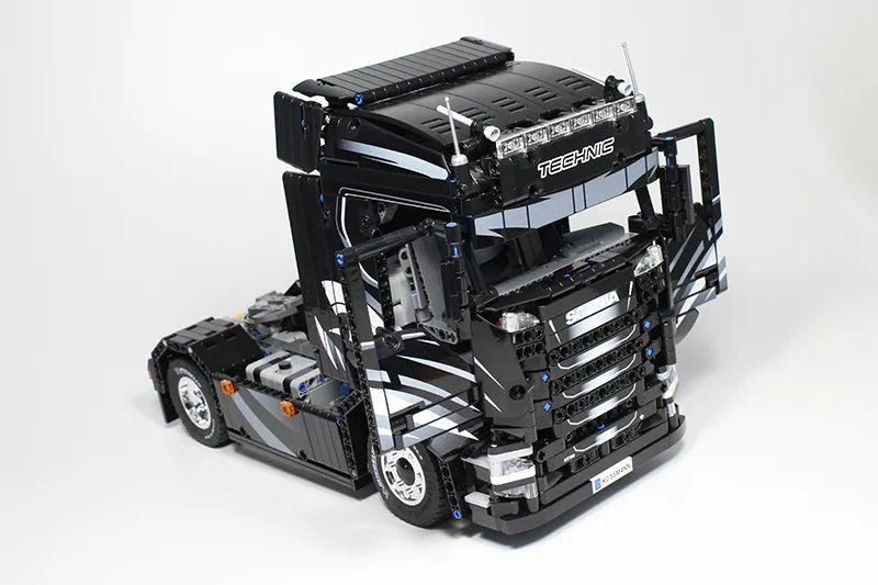 乐高ideas作品斯堪尼亚s730卡车获得10000票支持