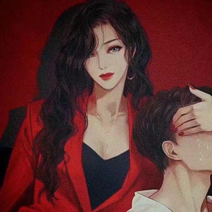 红色情侣头像有吗