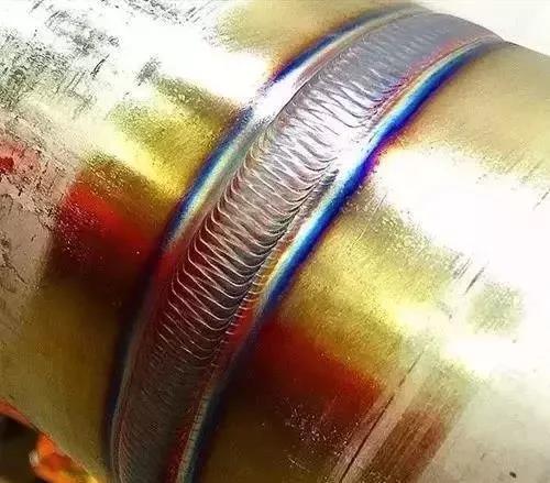 怎样焊出不同颜色的氩弧焊焊缝呢