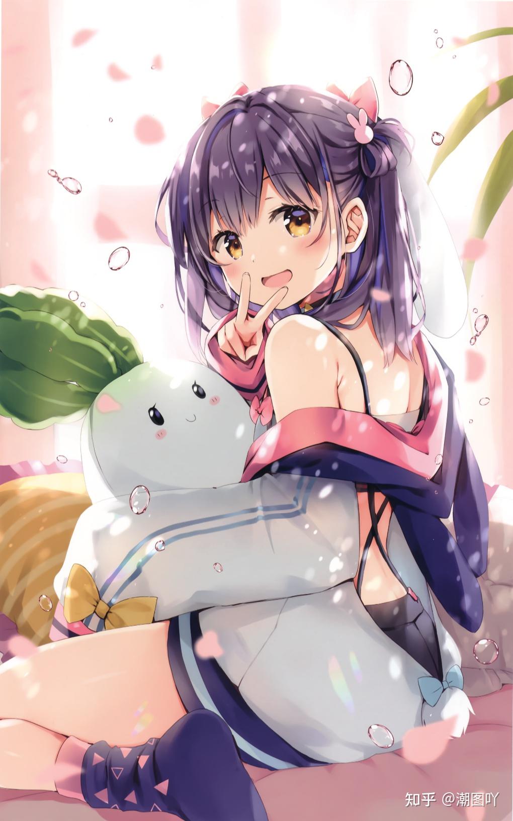 日本插画师なつめえり风格清新软萌作品