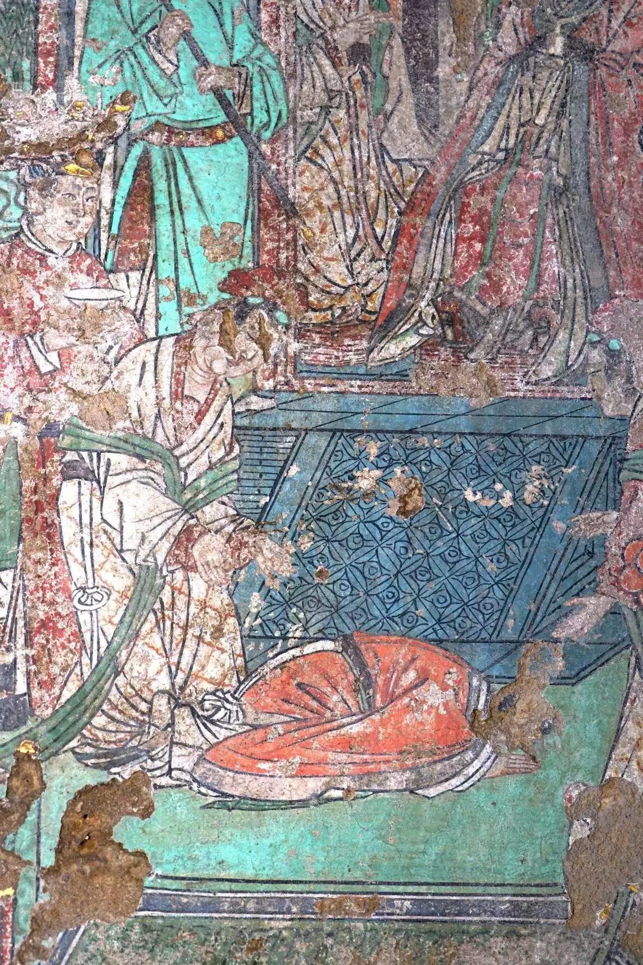 山西高平开化寺北宋大型壁画善友太子入海取如意珠故事