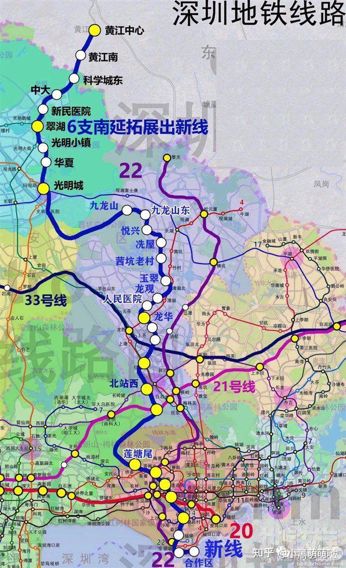 深圳龙岗地铁图图片