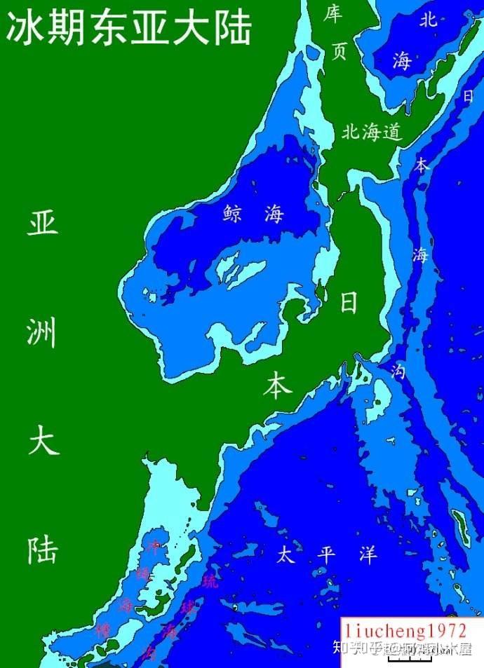 日本海洋分布图图片