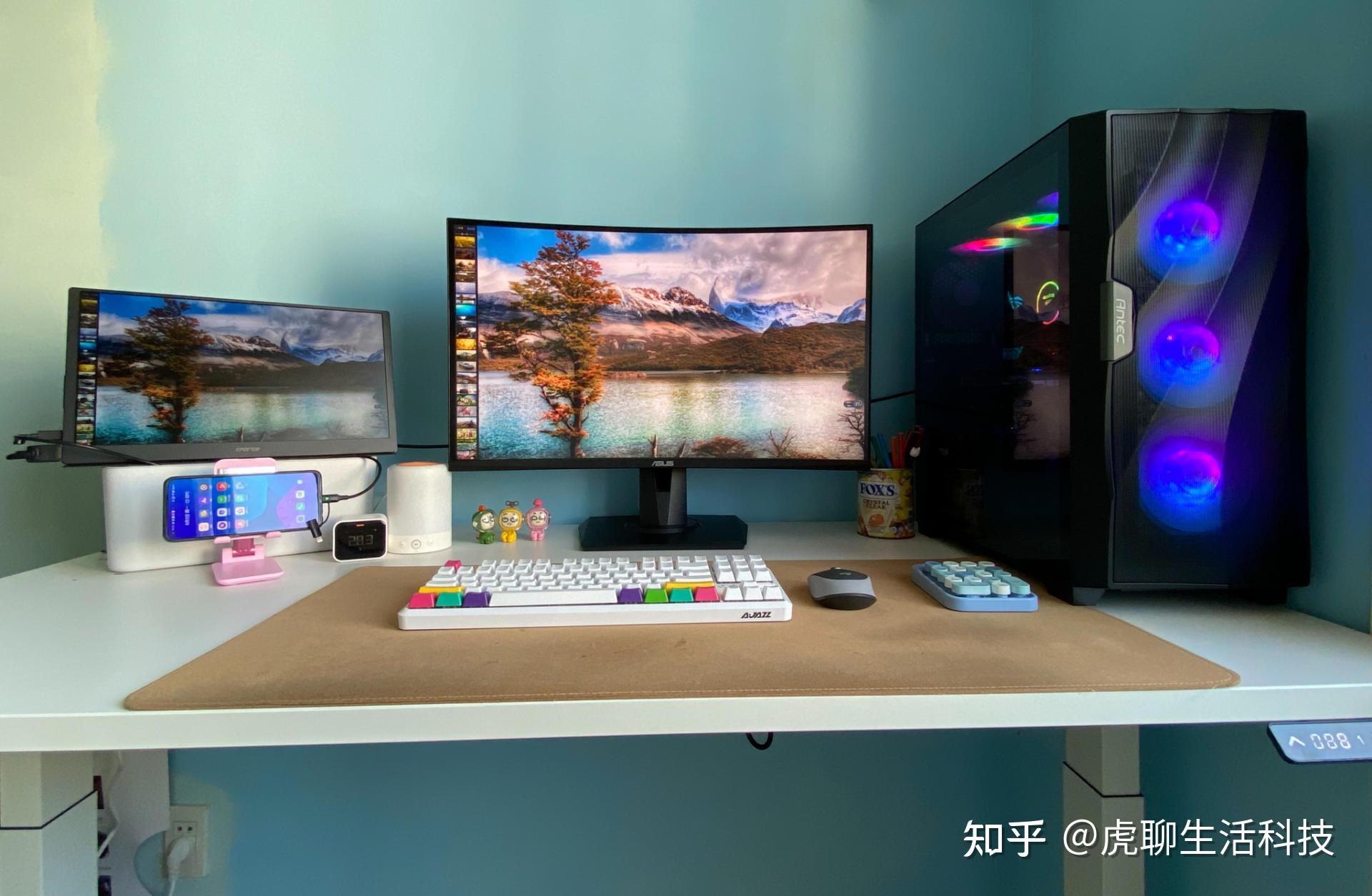 如何让桌面更整洁桌面焕新录2021我的桌面升级了