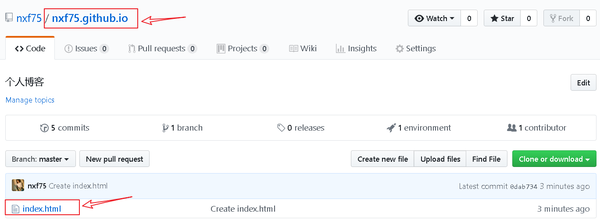 3.用github pages搭建网站 3.用github pages搭建网站