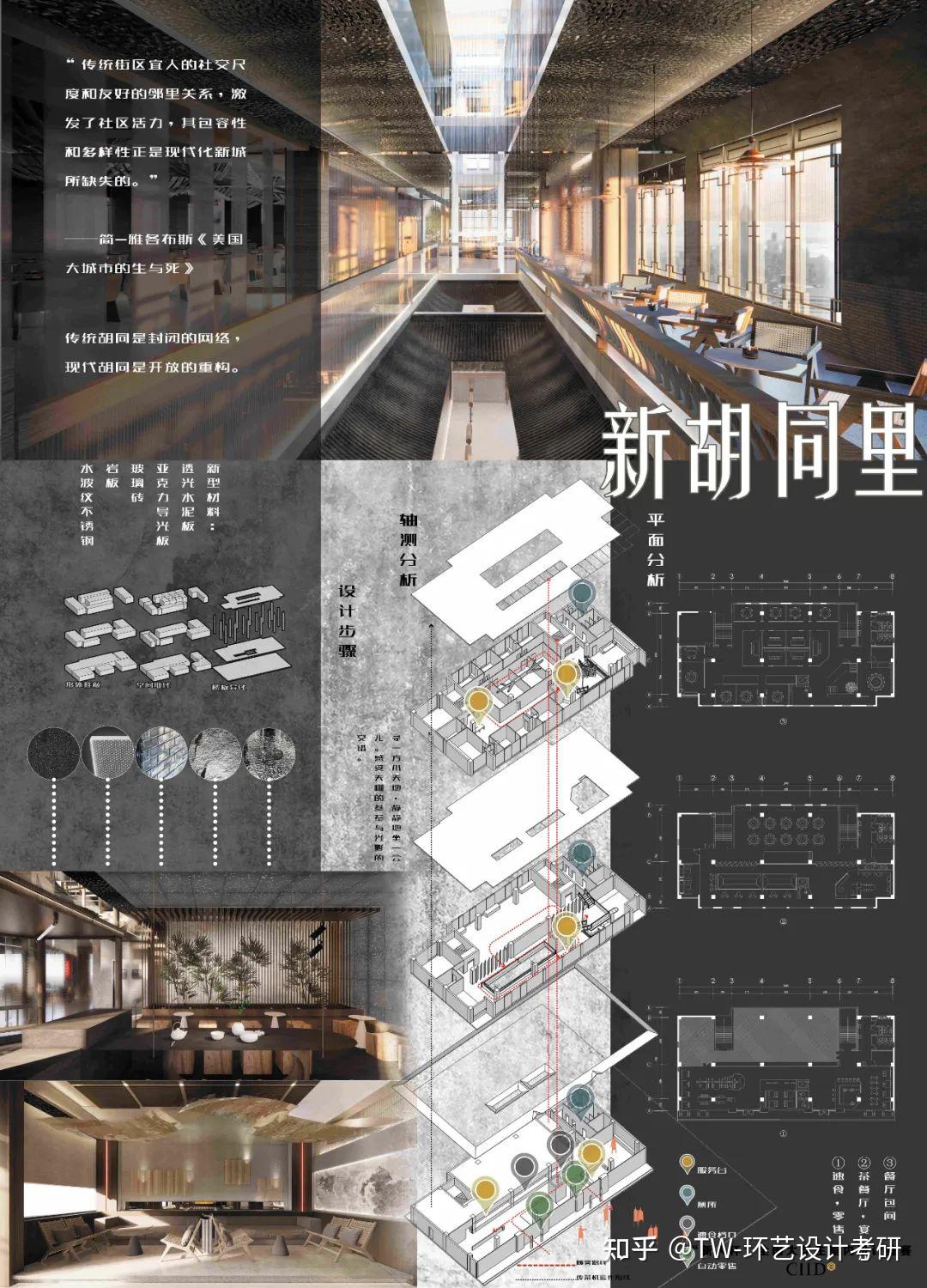 室内获奖作品欣赏｜2021第20届“新人杯”全国大学生室内设计竞赛三等奖作品展示（上篇） - 知乎