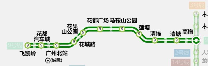广州有地铁到花都吗