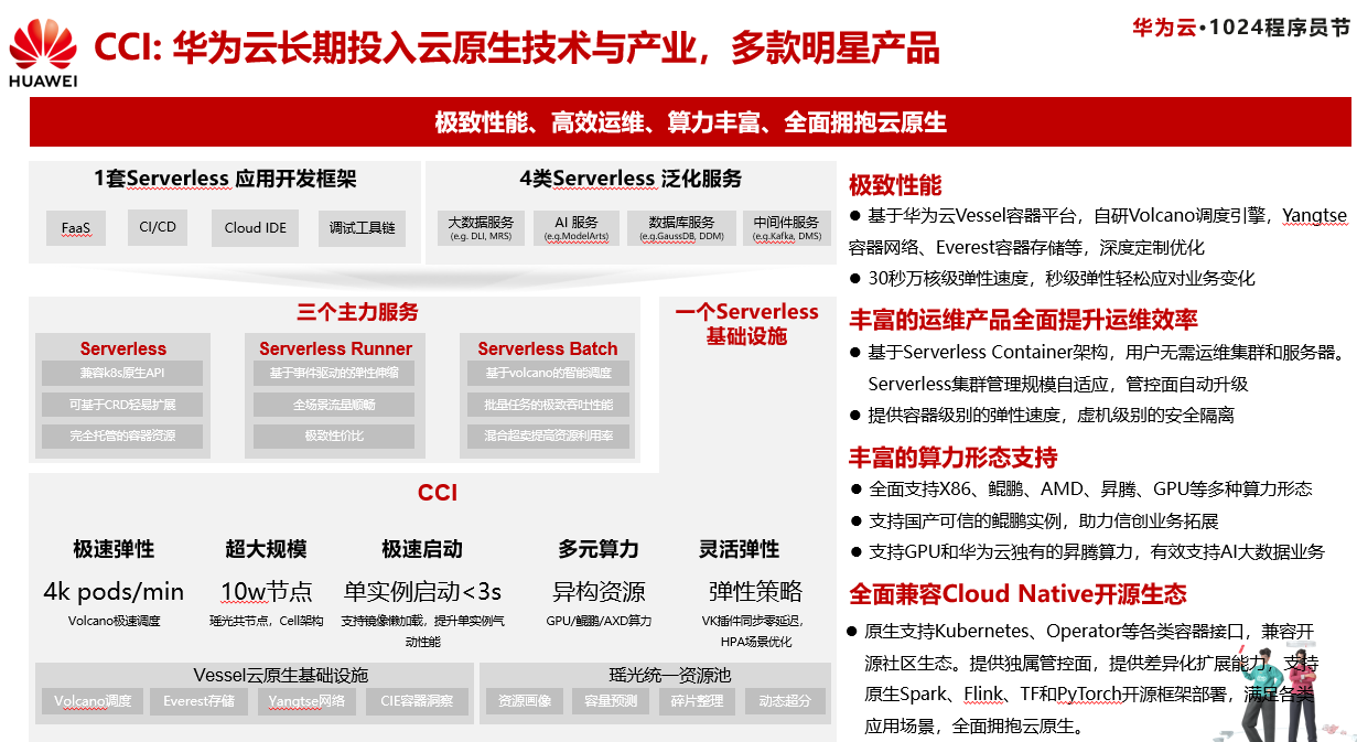 細數華為云云原生產品及五大開源實踐