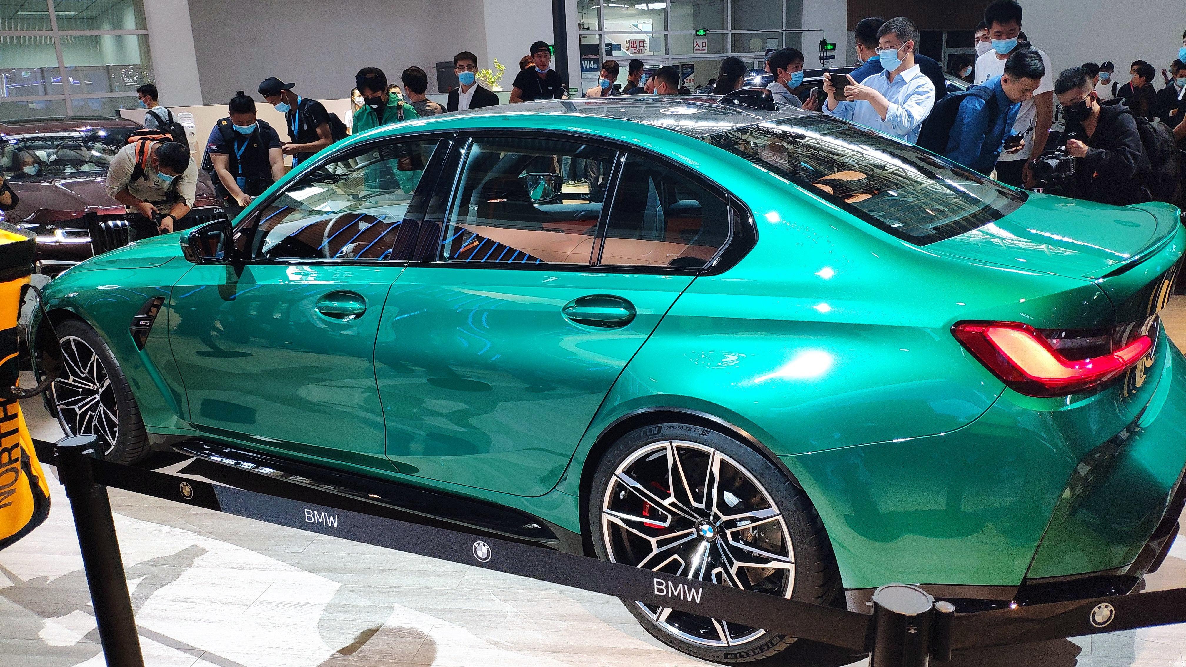 2020年北京车展全新宝马m3实车亮相