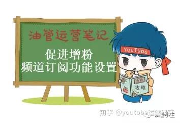 Youtube运营笔记 想快速增粉 那就来看看频道订阅功能设置方法吧 知乎
