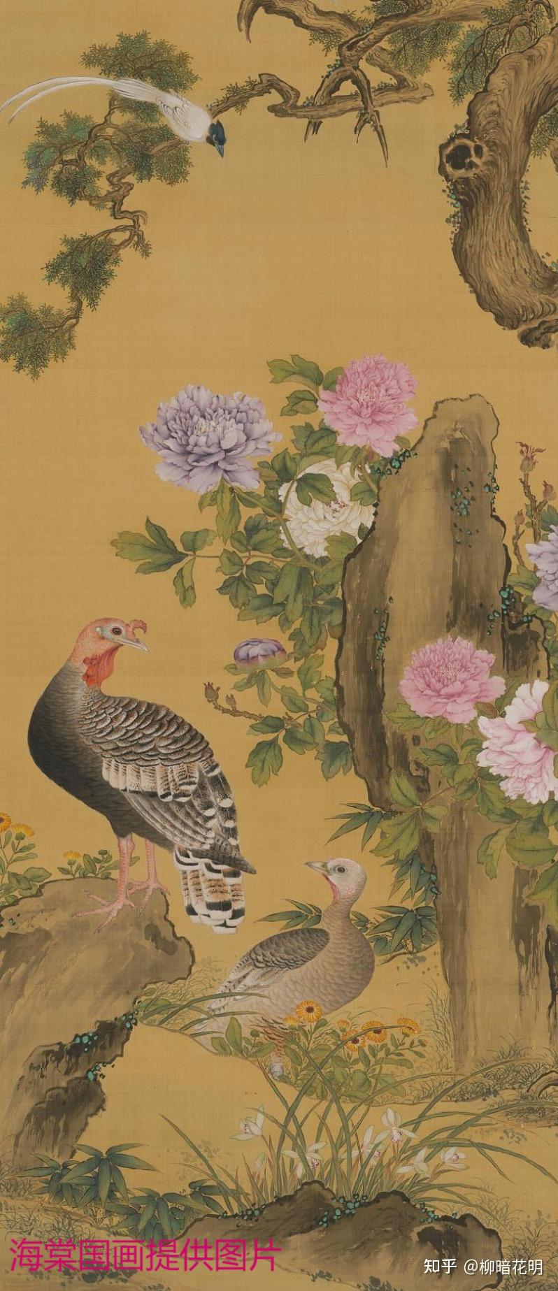 清代余省花鸟国画合集 - 知乎