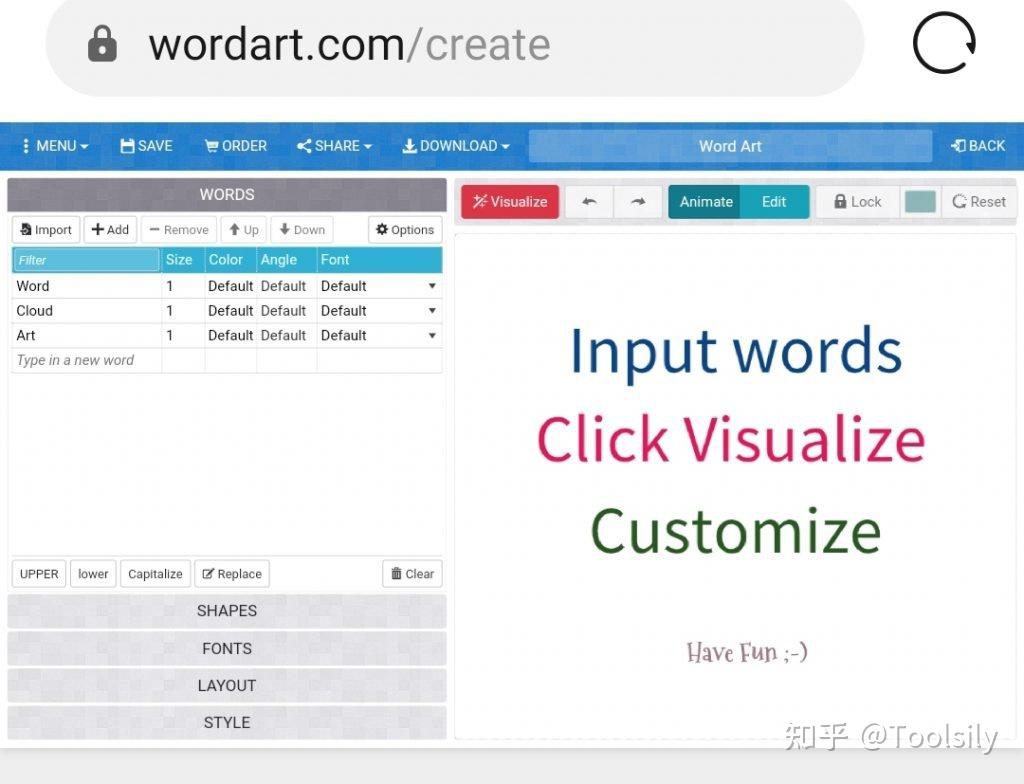 WORDART Wordart