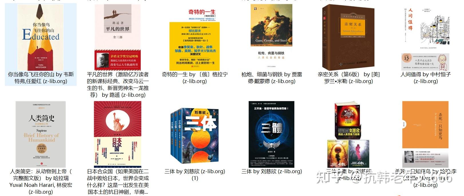 知乎、豆瓣评分,热门书单资源(网盘),闭坑指南,书籍、豆瓣高分、买书淘书必看。 - 知乎