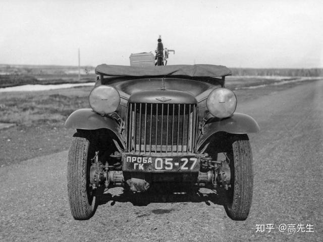 蘇聯吉普原型車,拍攝於1941年4月蘇聯吉普車,也就是gaz-64(ГАЗ-64