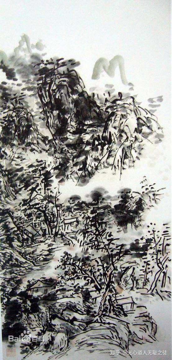 禅者黄宾虹“黑、密、厚、重”的画风 证悟之青城坐雨和瞿塘夜游 丹青隐墨 墨隐丹青 静中寓动 暗中求明 - 知乎