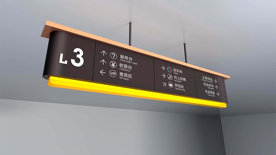 商场导视牌设计应注重这几个要素