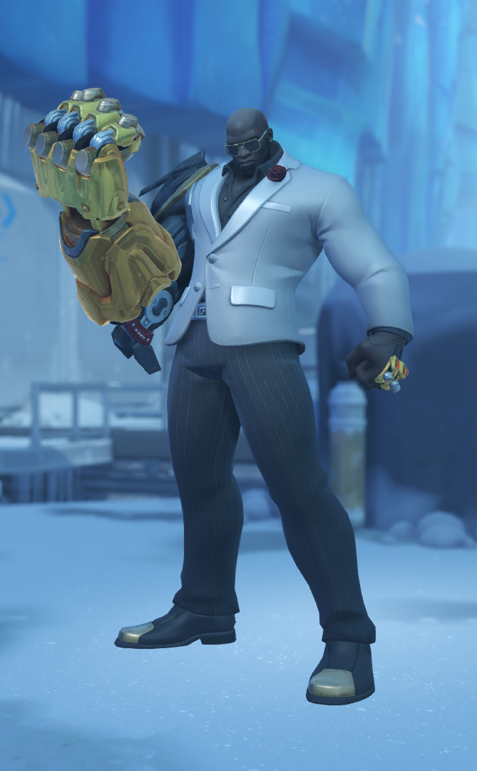 守望先锋皮肤鉴赏末日铁拳