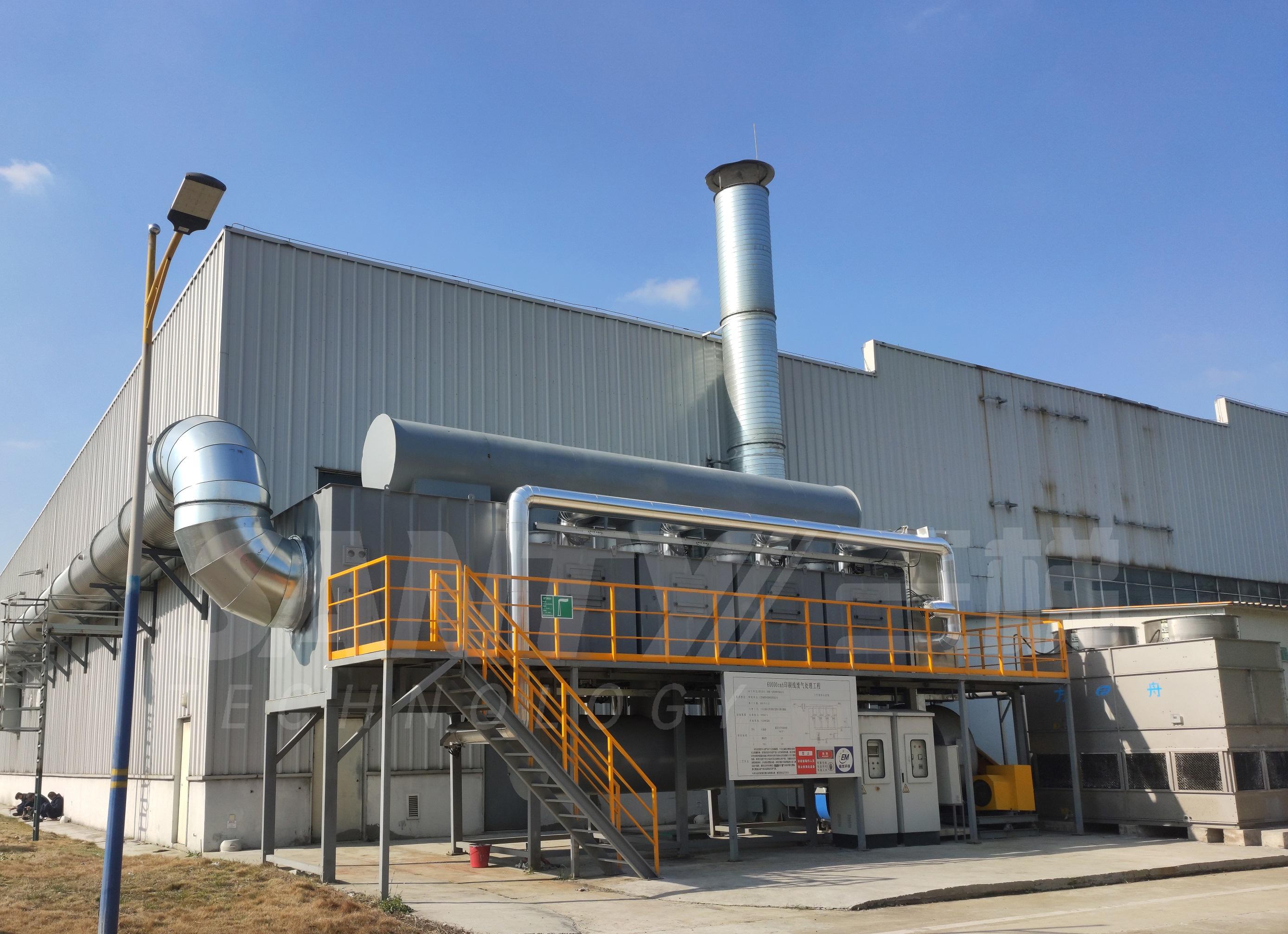 摩托车喷涂车间使用什么vocs废气处理设备