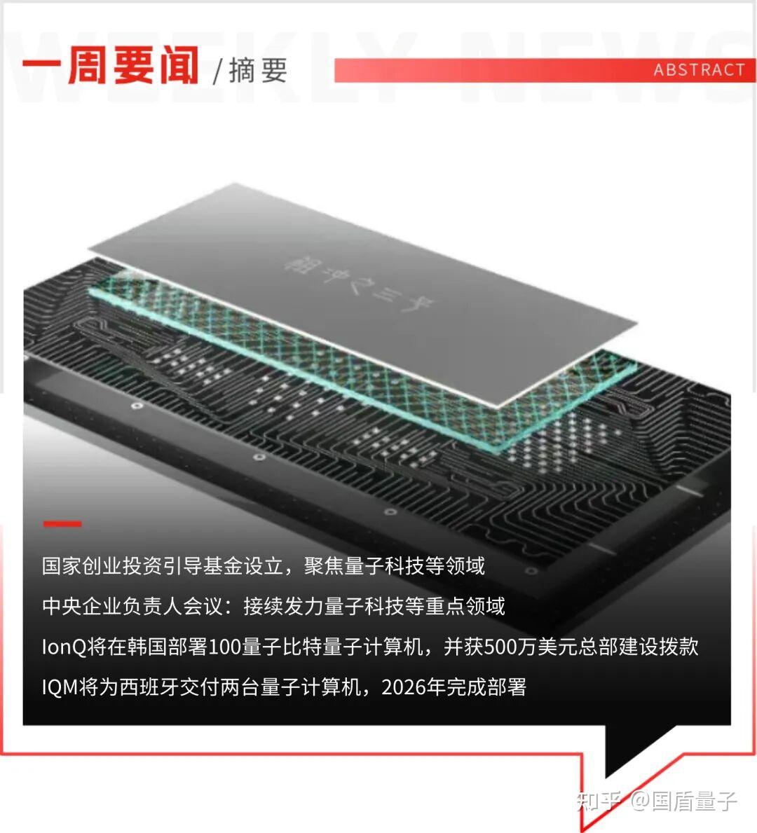 一周要闻| 国家创业投资引导基金设立，聚焦量子科技等领域- 知乎