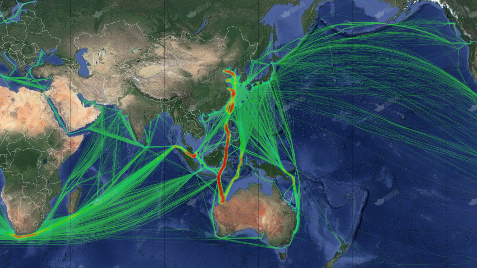 全球海运主航道——港口之间亦有差距 - 知乎
