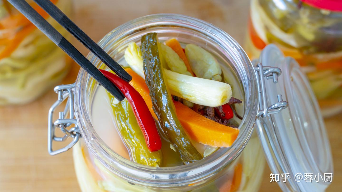 最简单好吃的泡菜做法，不用老水不生花，酸香脆爽，2天就能开吃- 知乎