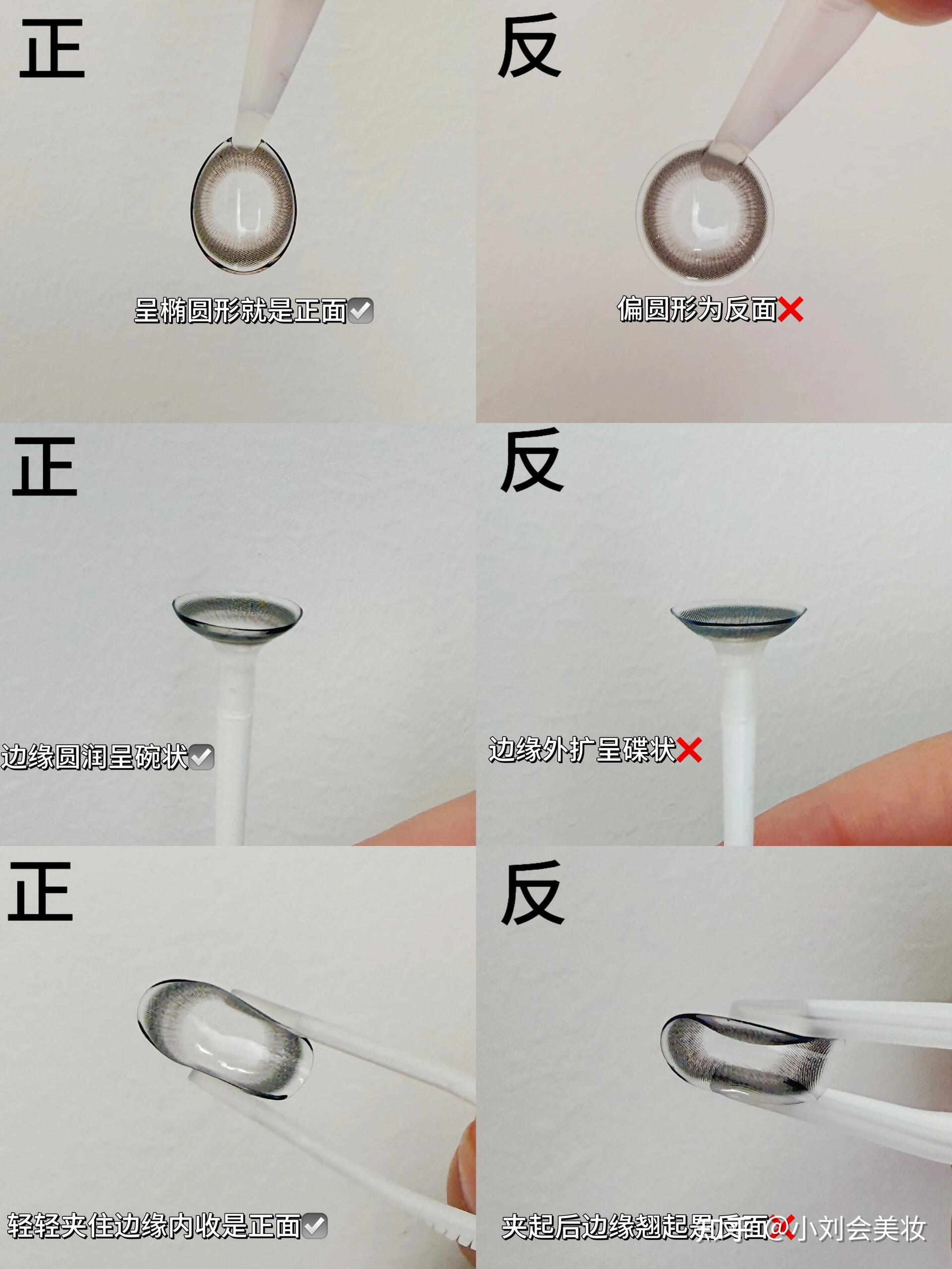 隐形眼镜正反3秒辨别法,戴反了真的巨难受。 - 知乎