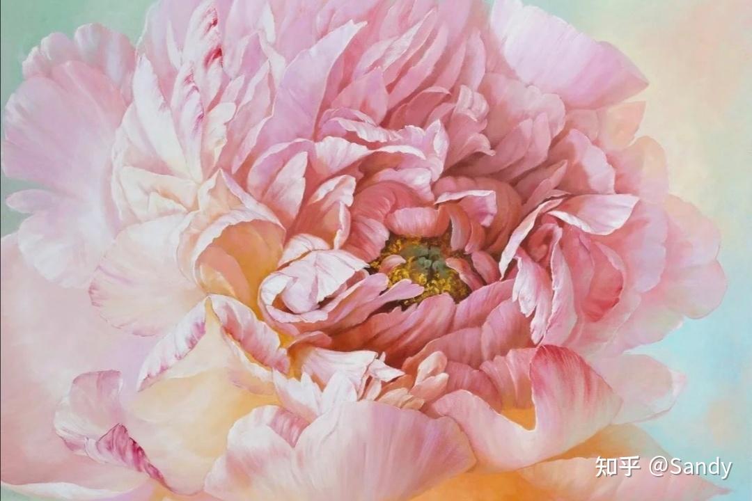 超写实油画花卉图片
