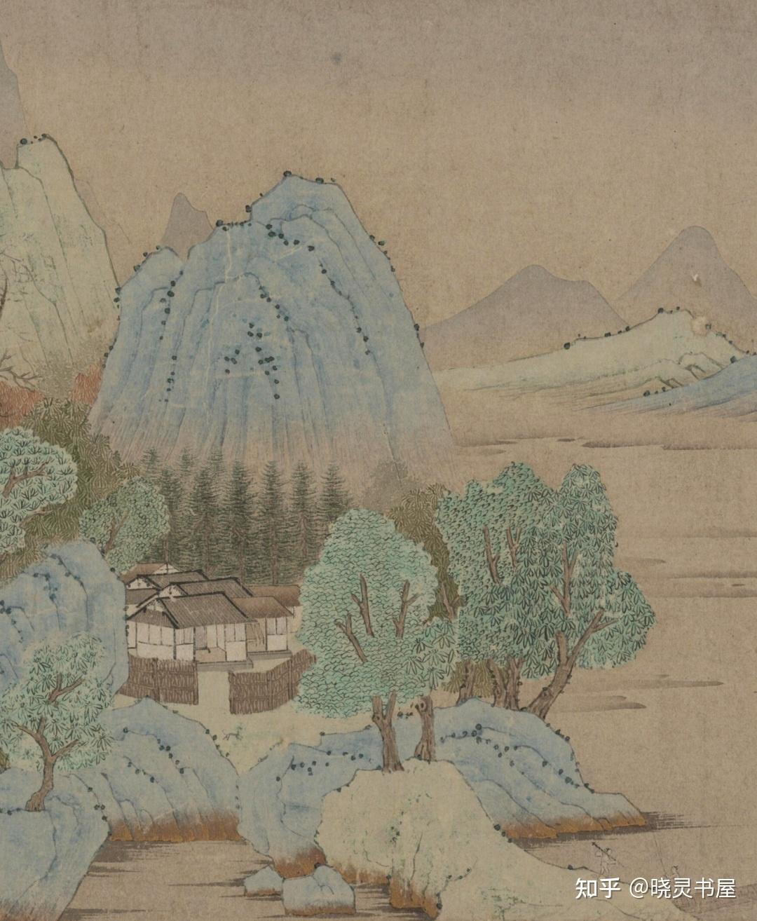 元钱选 | 《山居图》卷 - 知乎