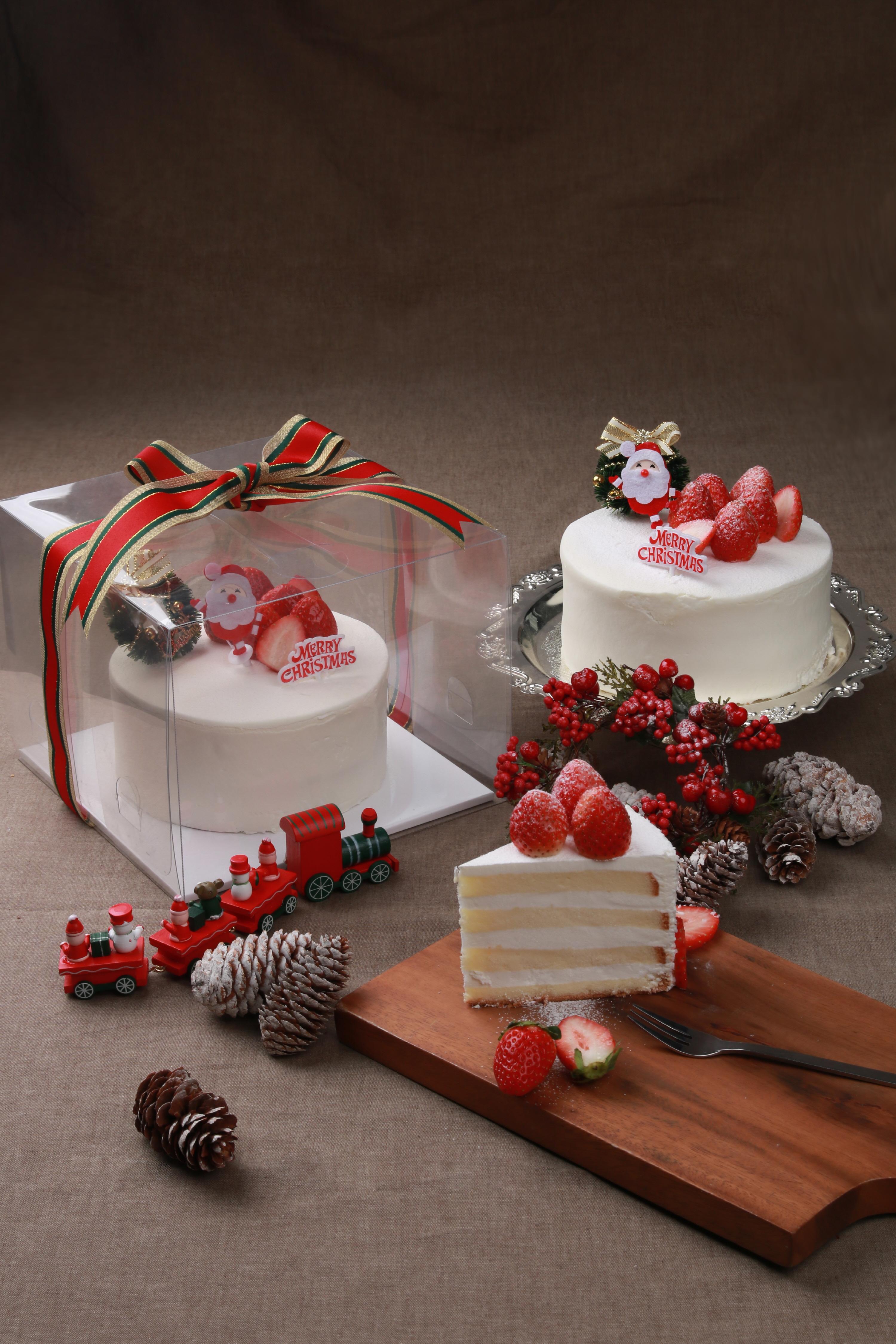 冬日爆款草莓圣诞树蛋糕?超详细制作教程 - 哔哩哔哩