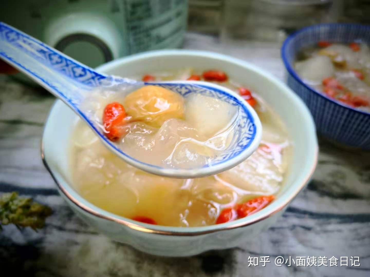 立冬后一样要滋补我家常炖这碗甜汤满满的胶原蛋白真好喝