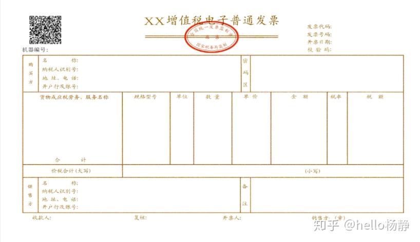 发票知识普及【官方知识整理】 - 知乎