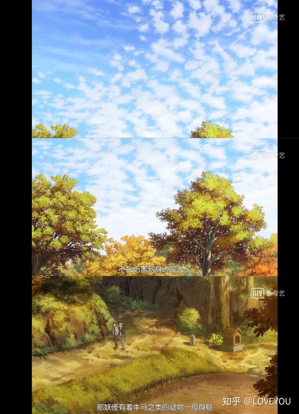 夏目友人帐唯美背景图 知乎