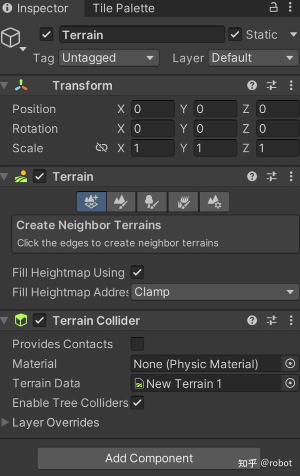 unity terrain地形 - 知乎