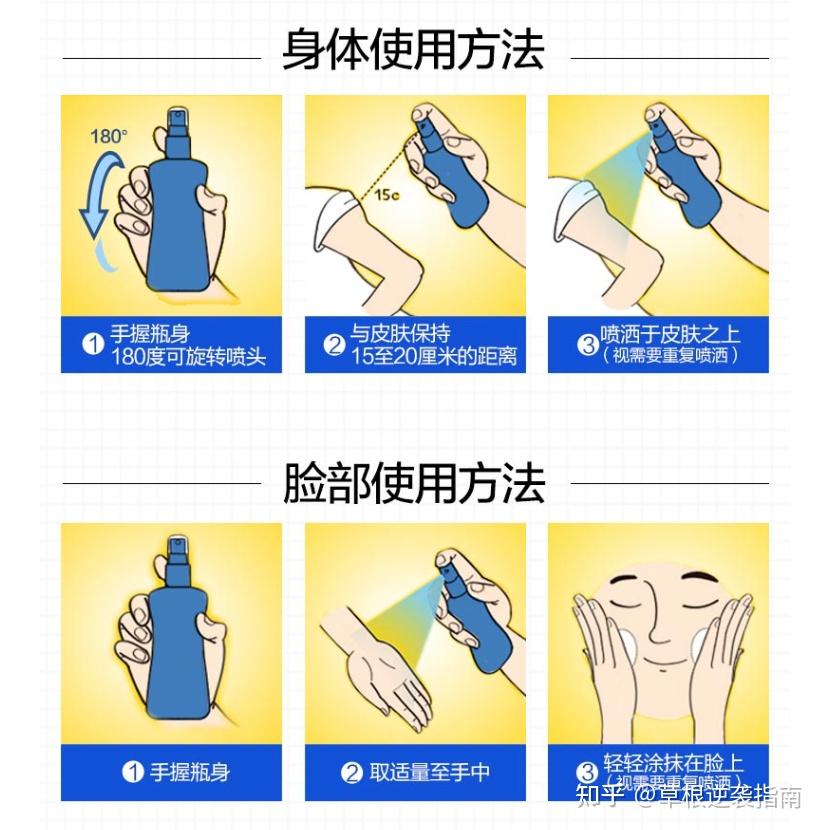驱蚊液正确使用方法