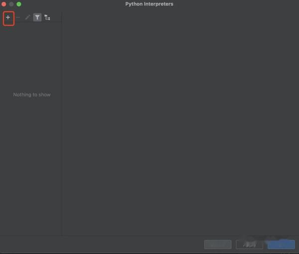 Pycharm python interpreter 