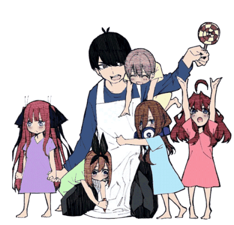 五等分的新娘完结 风太郎牵手零奈 长大后的妹妹我要了