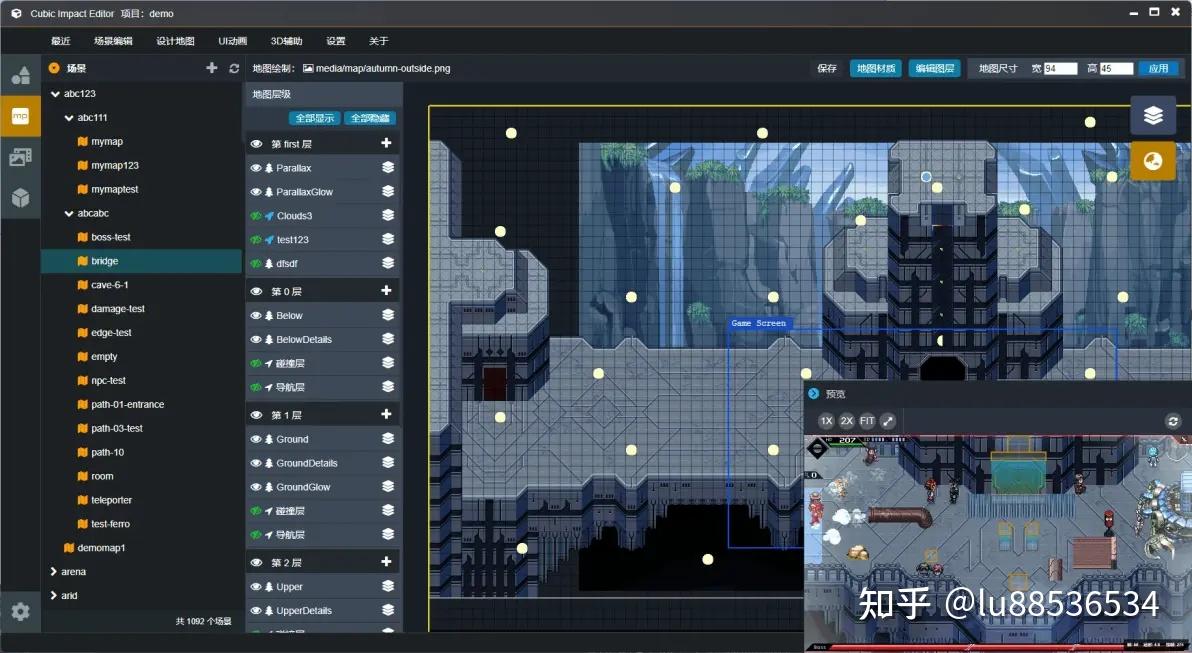 好玩,好用的像素游戏编辑器Cubic Impact Editor - 知乎