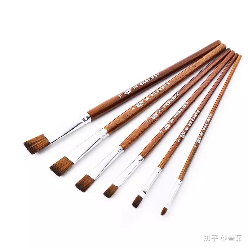 初学者如何选择油画笔 - 知乎
