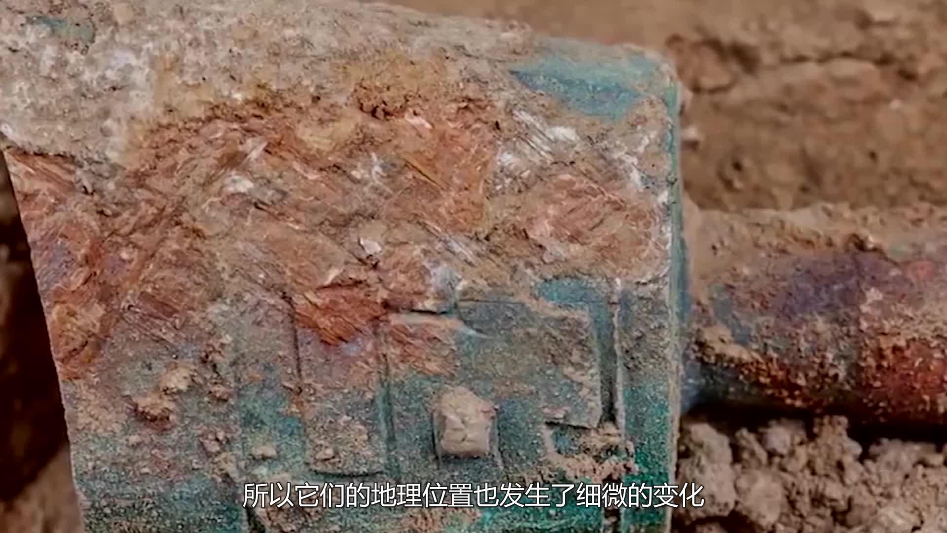 张飞墓出土后尸骨图片