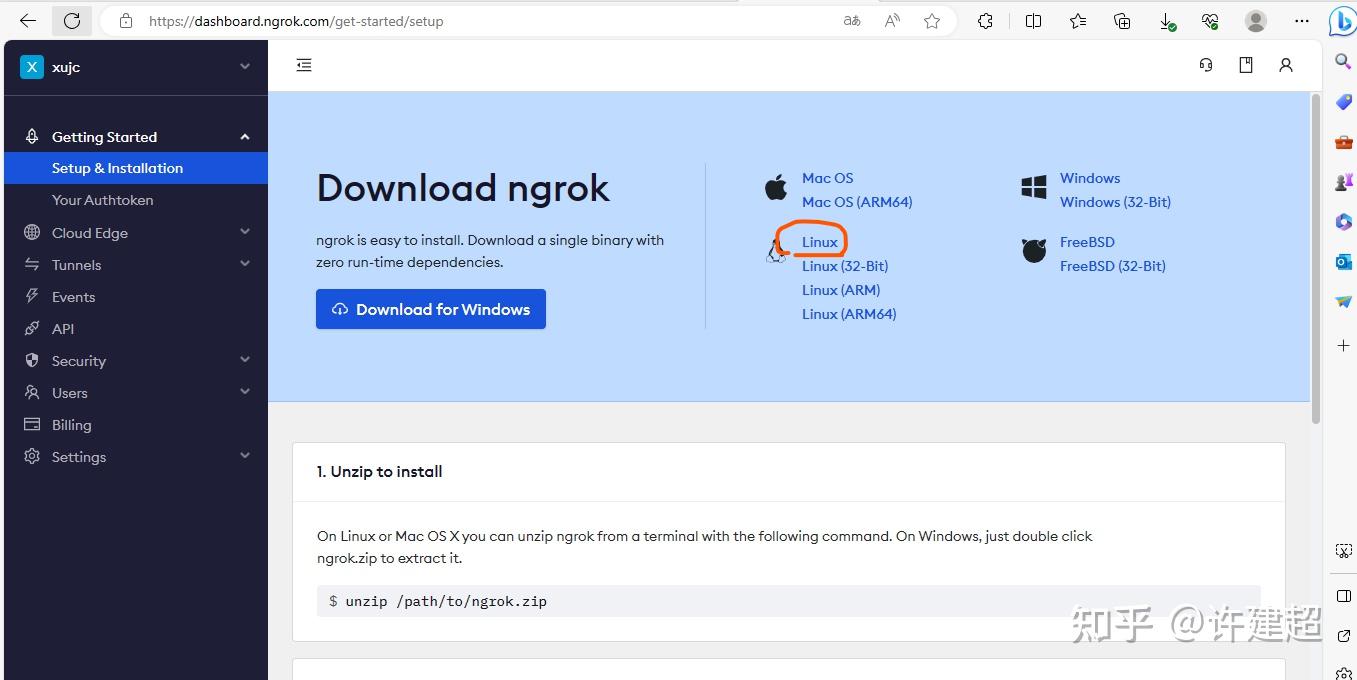 使用ngrok进行内网穿透与远程访问 - 知乎