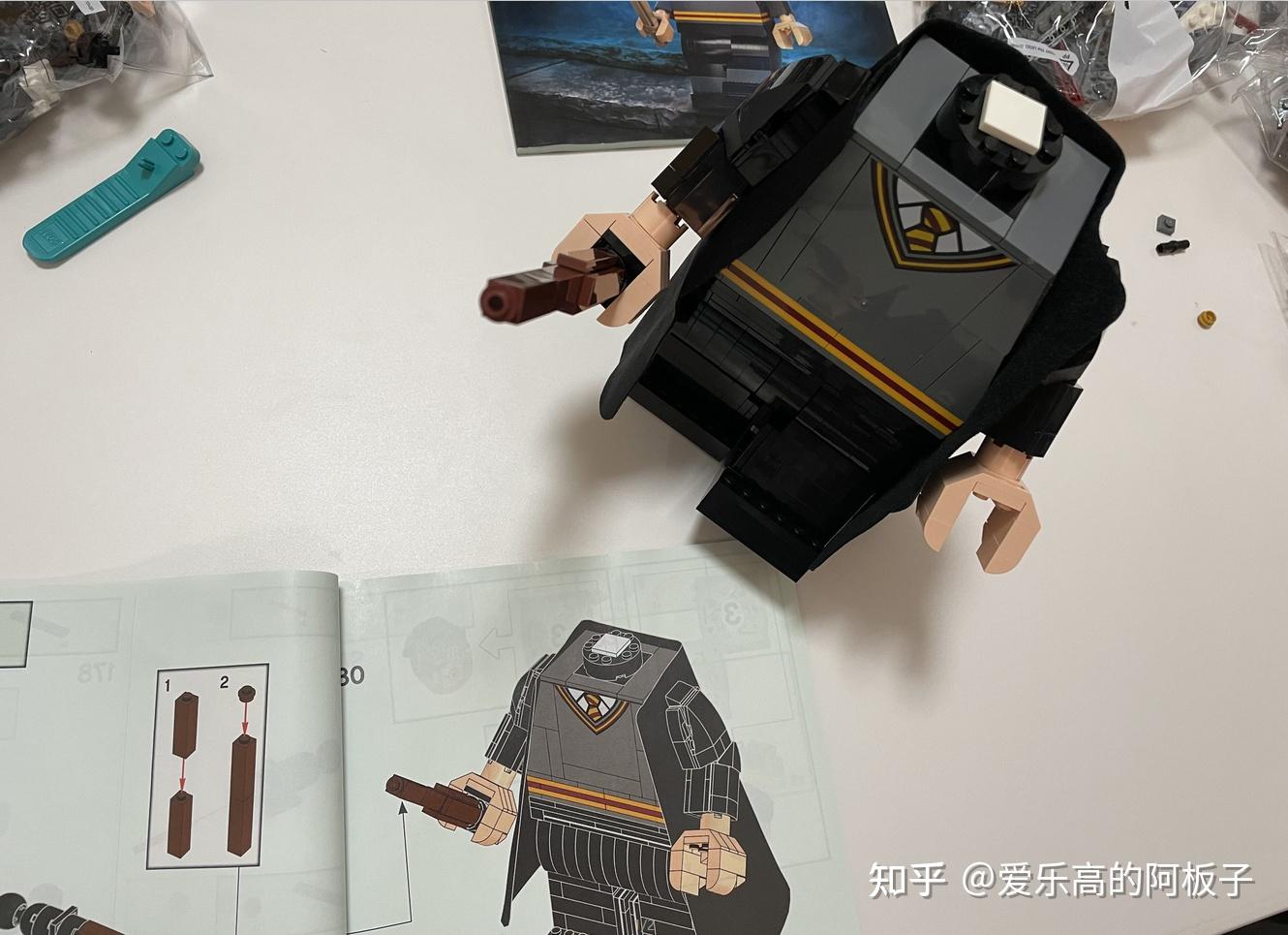 乐高lego精品评测76393哈利波特与赫敏格兰杰不简单的放大版人仔