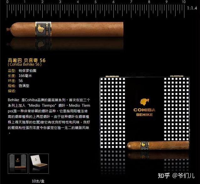 世界名贵雪茄鉴赏(6)| 高希霸bhk系列