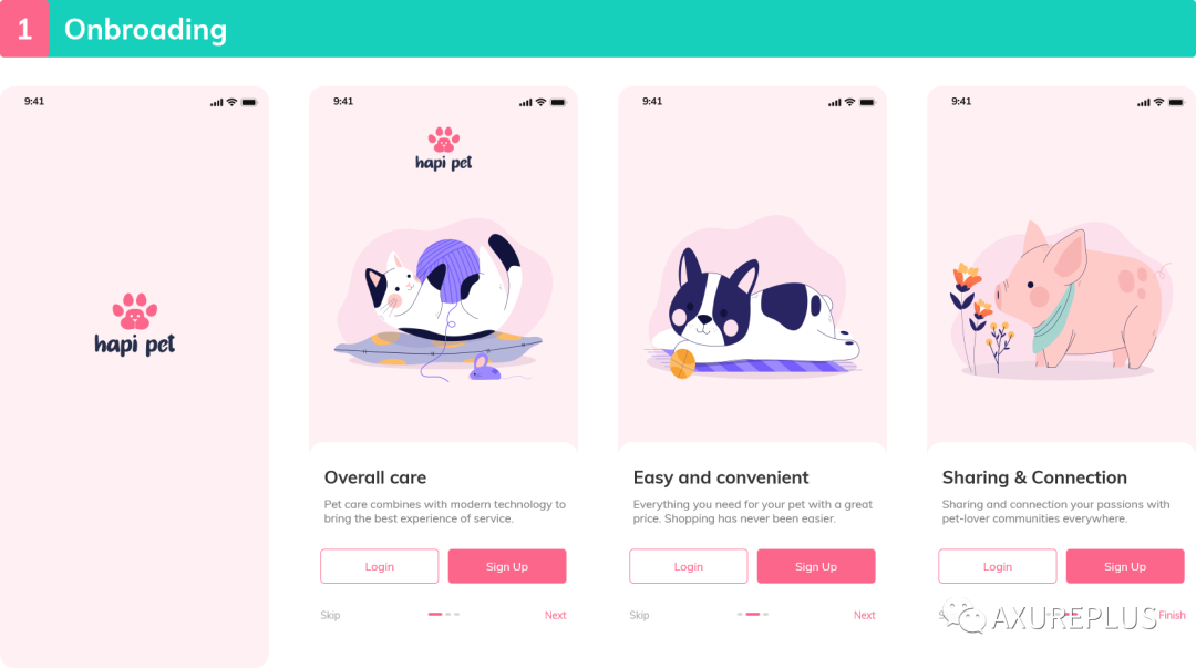 Hapi Ui 高保真原型第4期:Hapi Pet UI Kit - 知乎