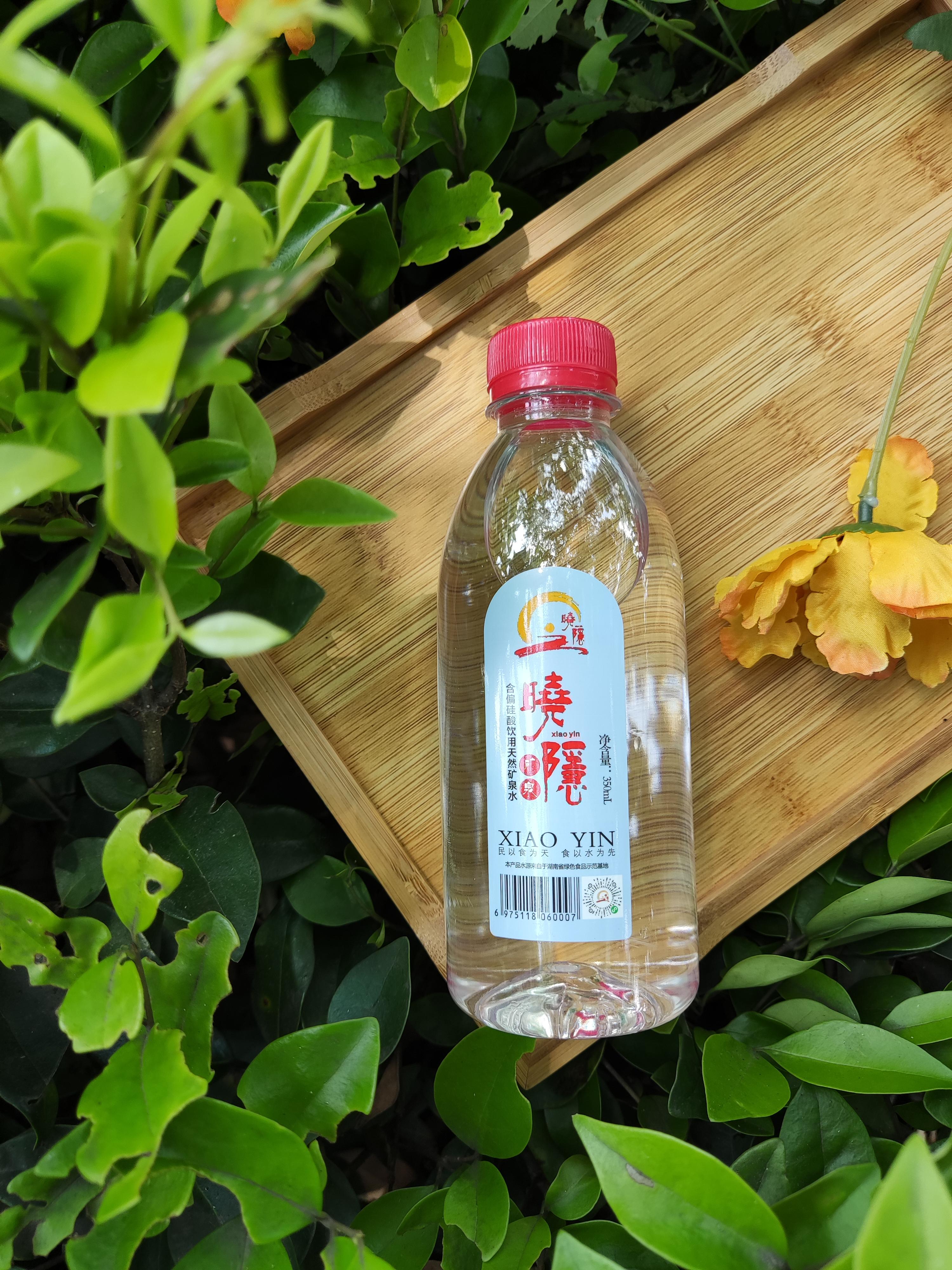 晓隐含偏硅酸饮用天然矿泉水来自炎帝陵罗霄山脉地下198米深层岩中