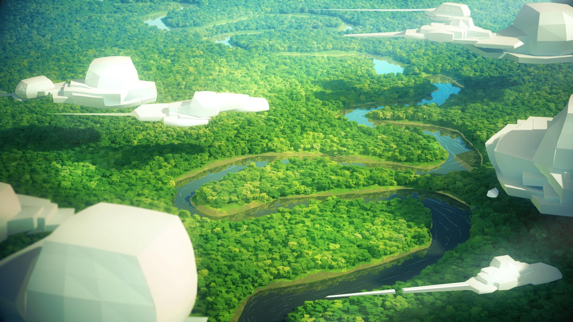 有没有炫酷的win10双屏壁纸?