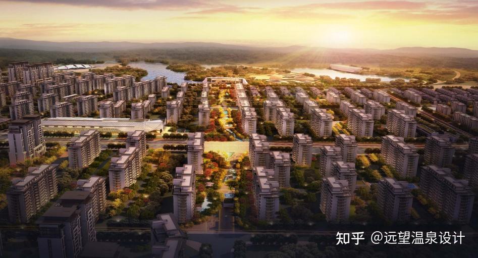 陕西汉中勉县温泉城规划设计方案