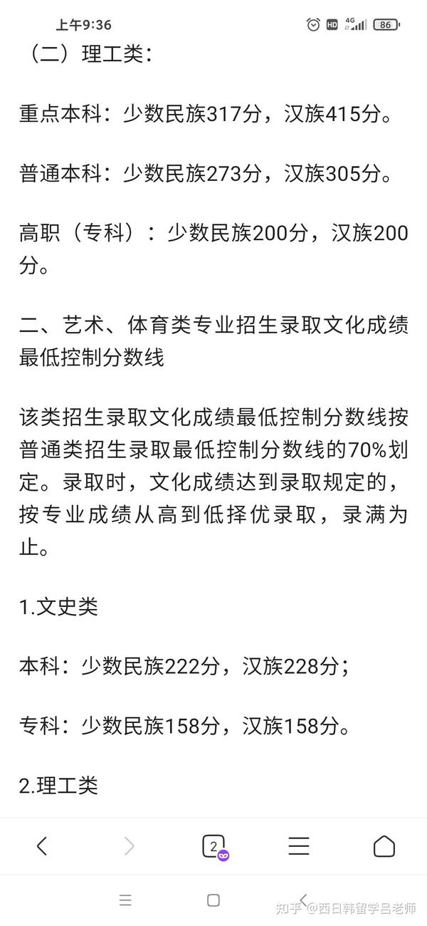 留学早知道 21年中国普通高考各批次录取分数线分省份汇总 实时更新 知乎