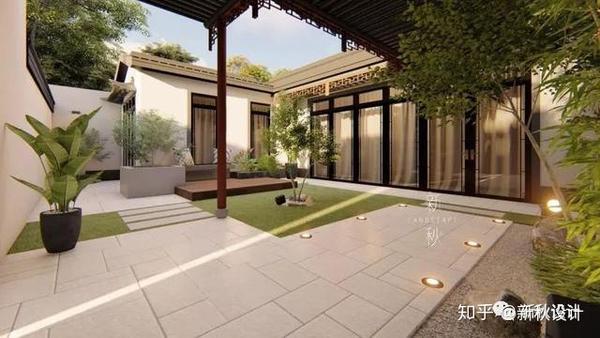 家有前后院这样设计,既有放空心灵的静谧之地,也有富有生活气息的活动