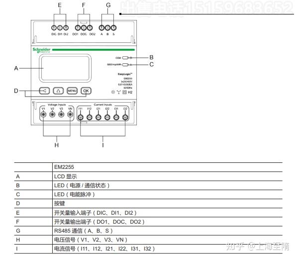 EM2000系列下的导轨安装式电表 - 知乎