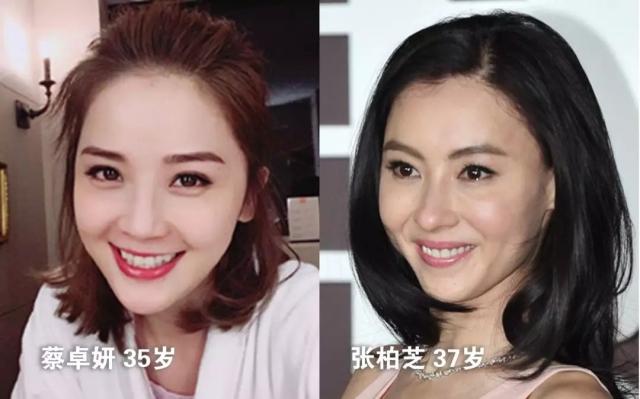 春节好久不见必须体面之二∣各年龄段女星颜值对比脸就是体面